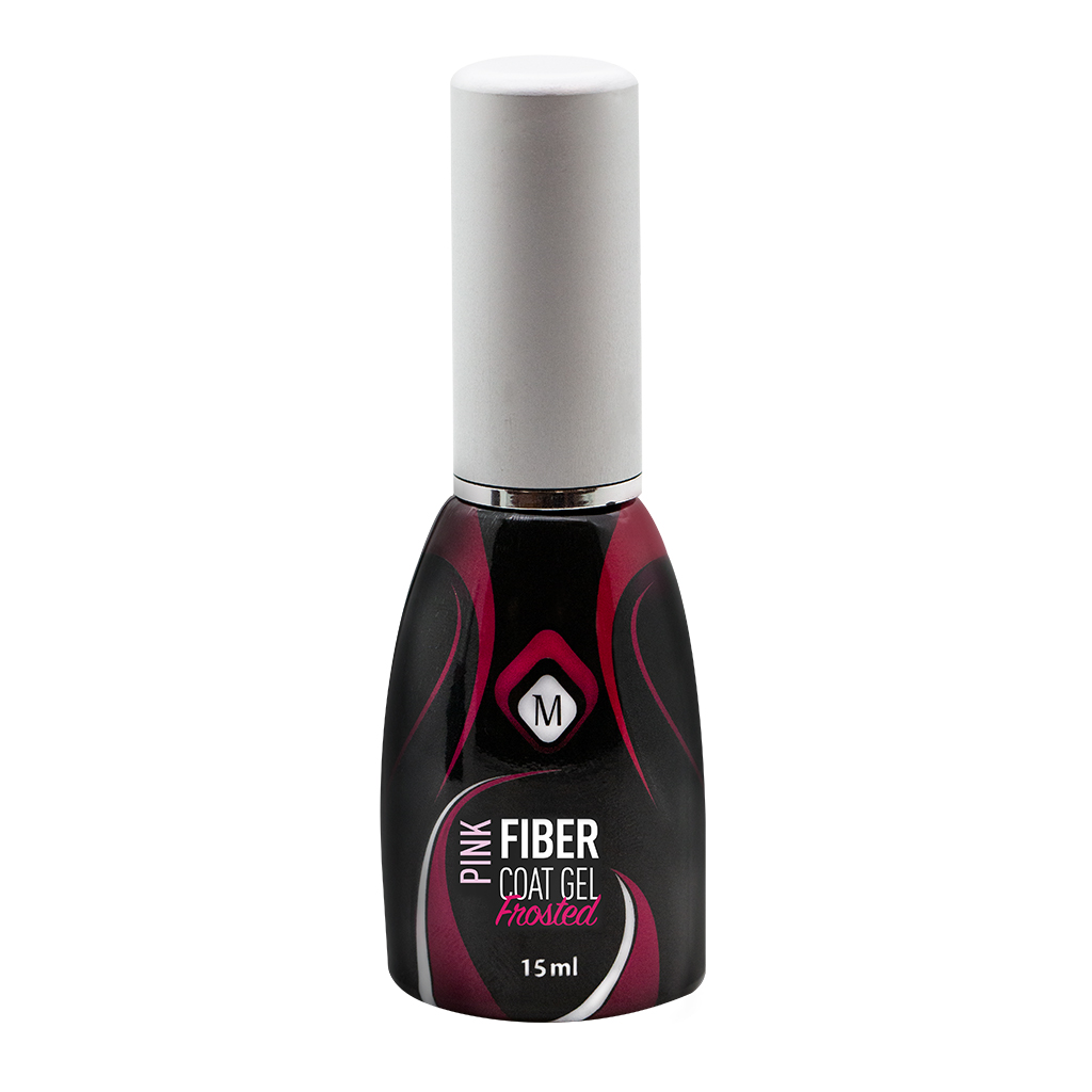 Fiber Coat Gel Frosted Pink 15 ml