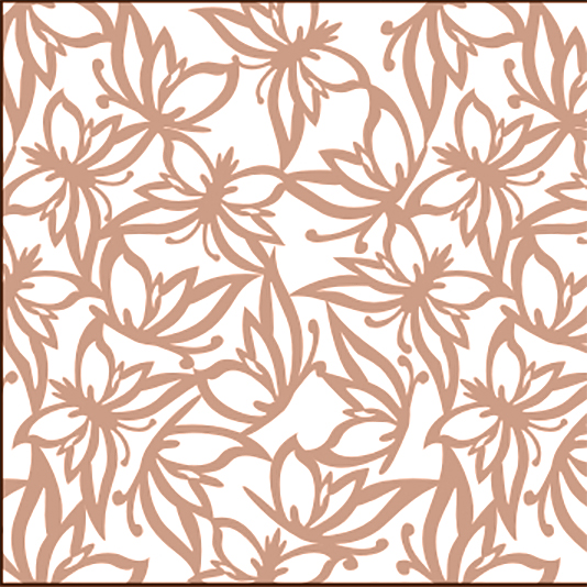 Fashion Sticker 031506 Rose Gold