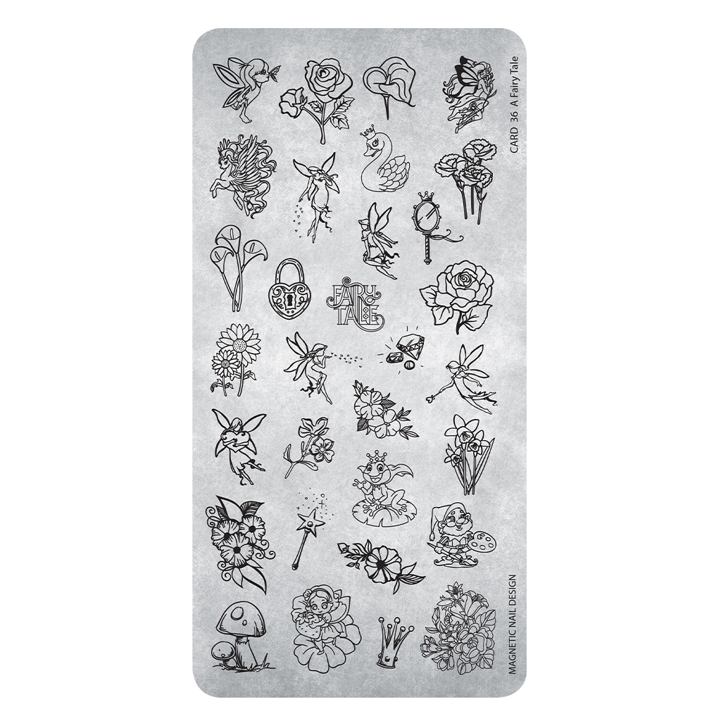 Stamping Plate 36 Fairy Tale