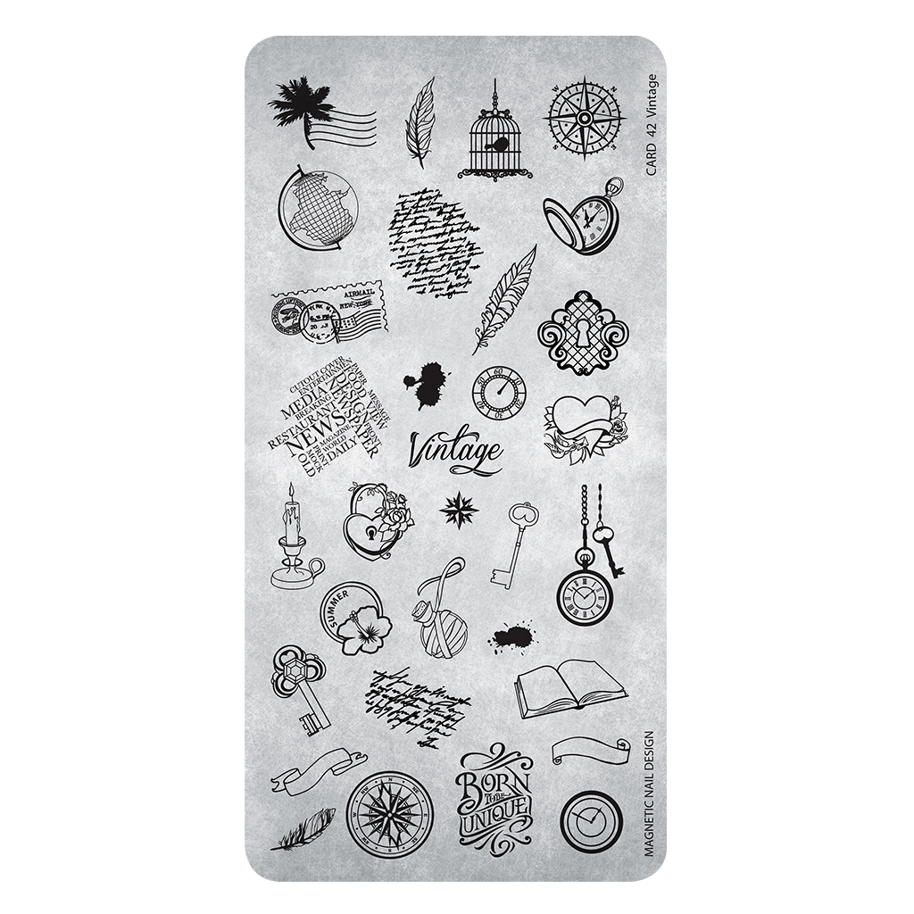 Stamping Plate 42 Vintage