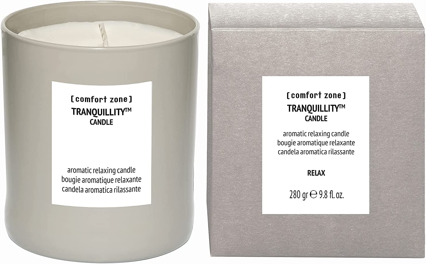 TRANQUILLITY CANDLE candela aromatica rilassante 280 g