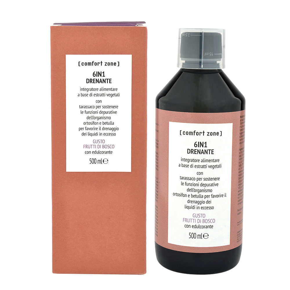 6 in 1 DRENANTE Frutti di Bosco 500 ml