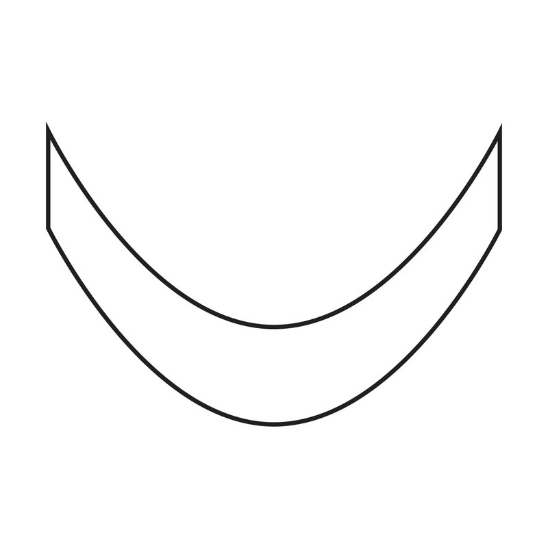Smile Lines French Silver